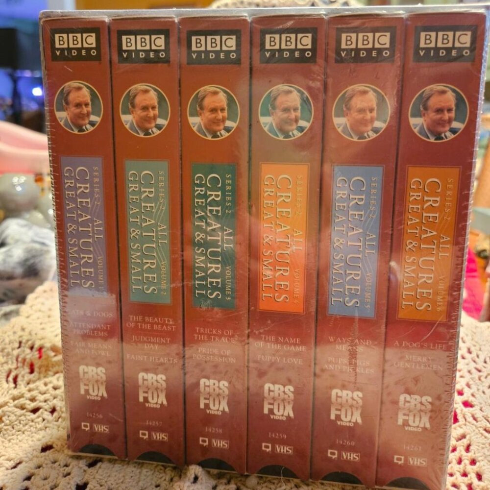 BBC VHS 'All creatures great and small' - unopened